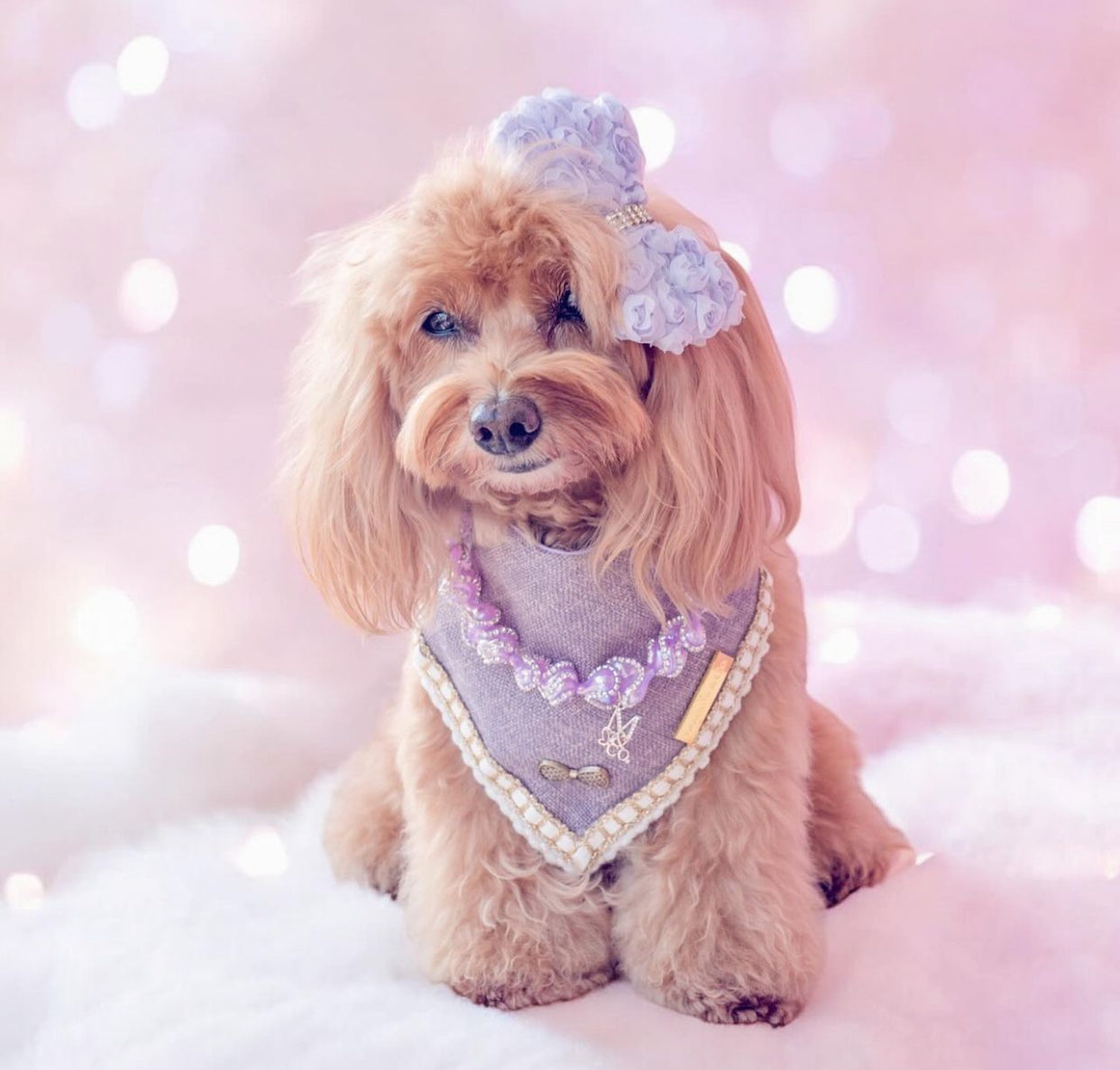 Formal Affair Necklace: Light Lavender