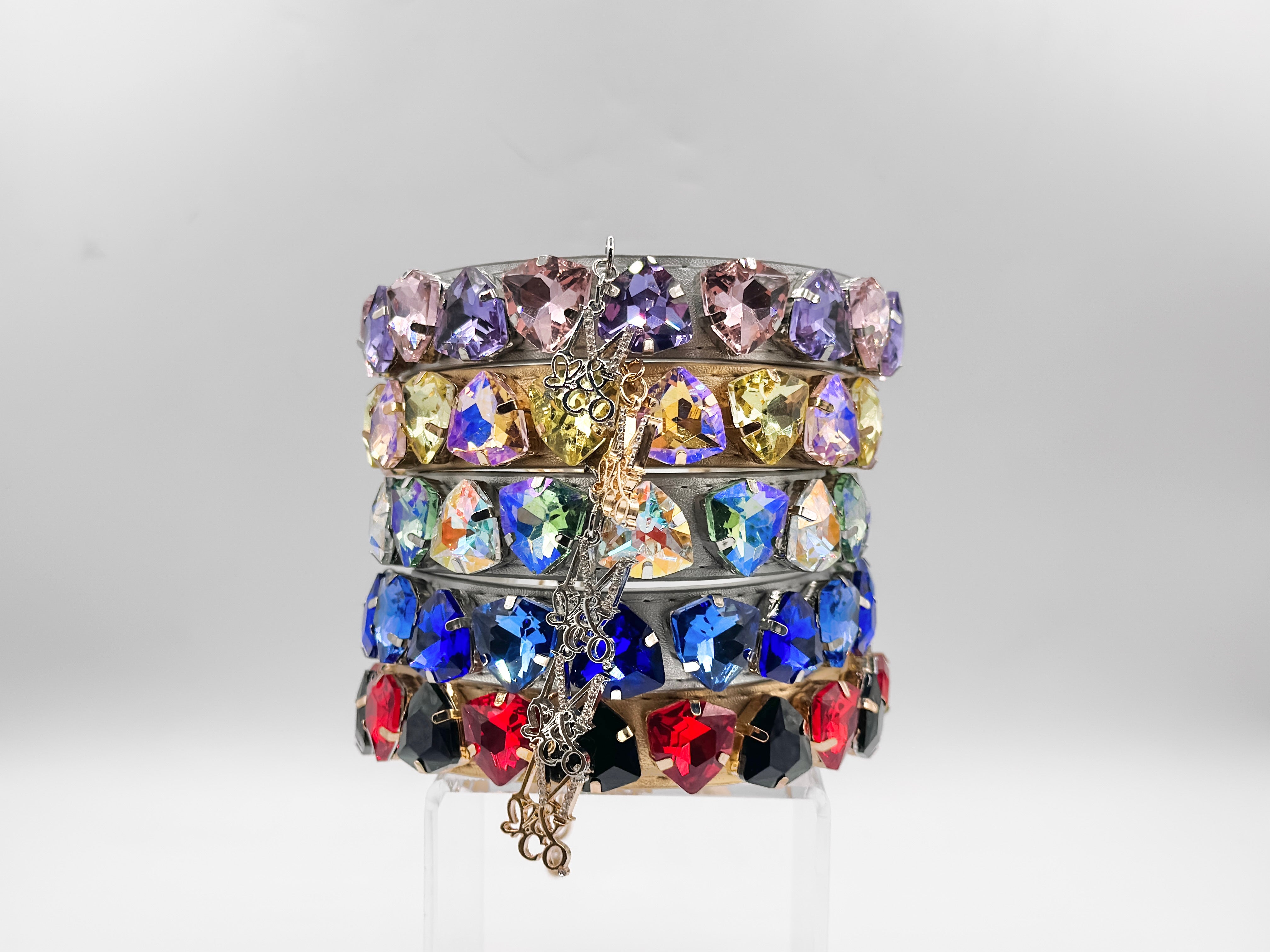 Trillion Gem Necklace: Bundle of 5