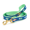 Up Country Funky Fish Cast Brass Dog Leash