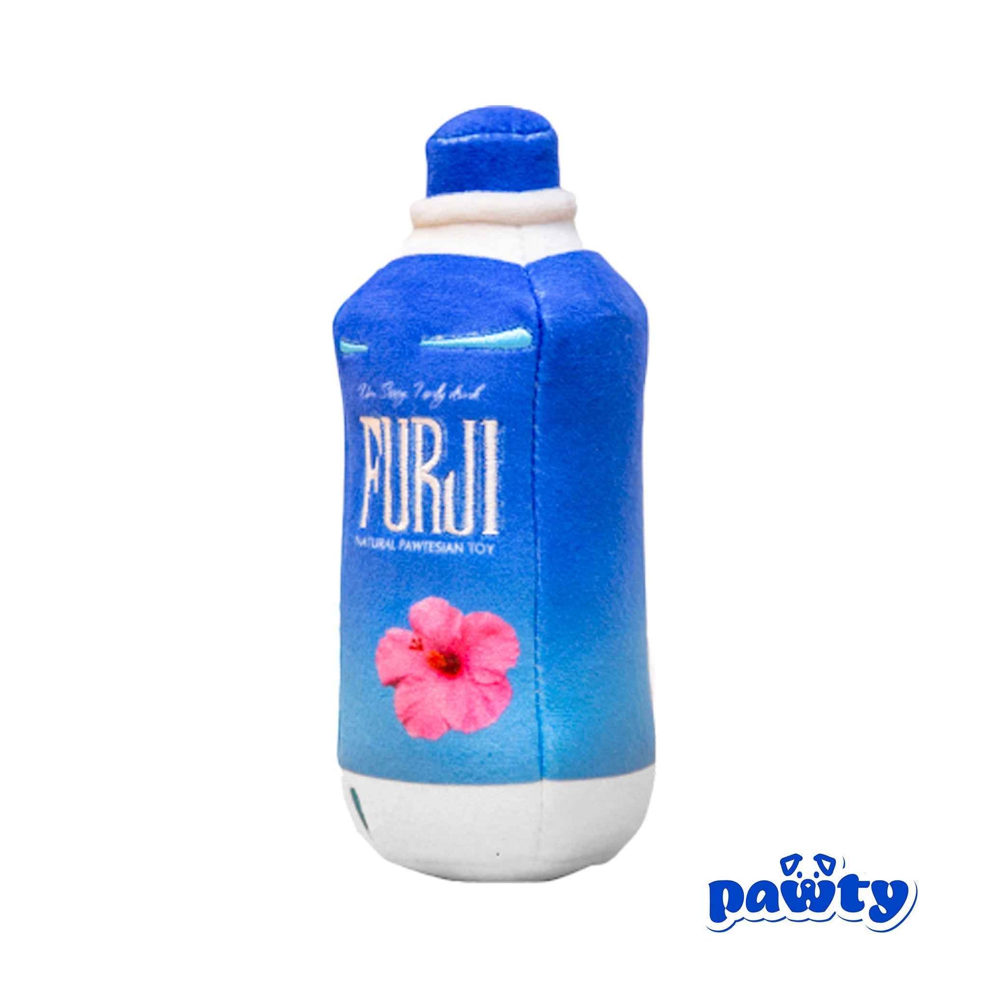 Pawty Furji Water Bottle Plush Dog Toy