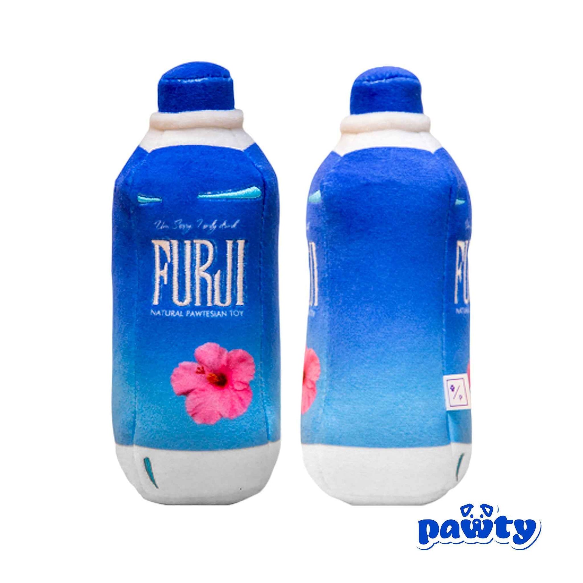 Pawty Furji Water Bottle Plush Dog Toy