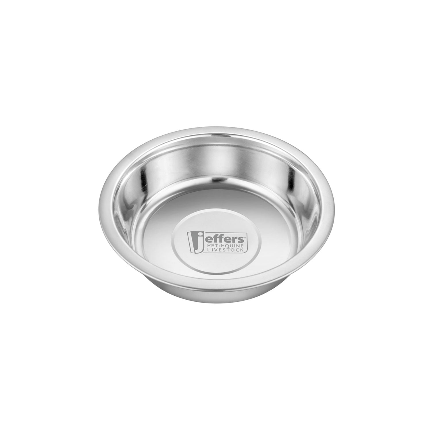 Jeffers Heavy Weight Stainless Steel Pet Bowls - Durable Pet Food & Water Dish, Chew-Resistant, Dishwasher Safe