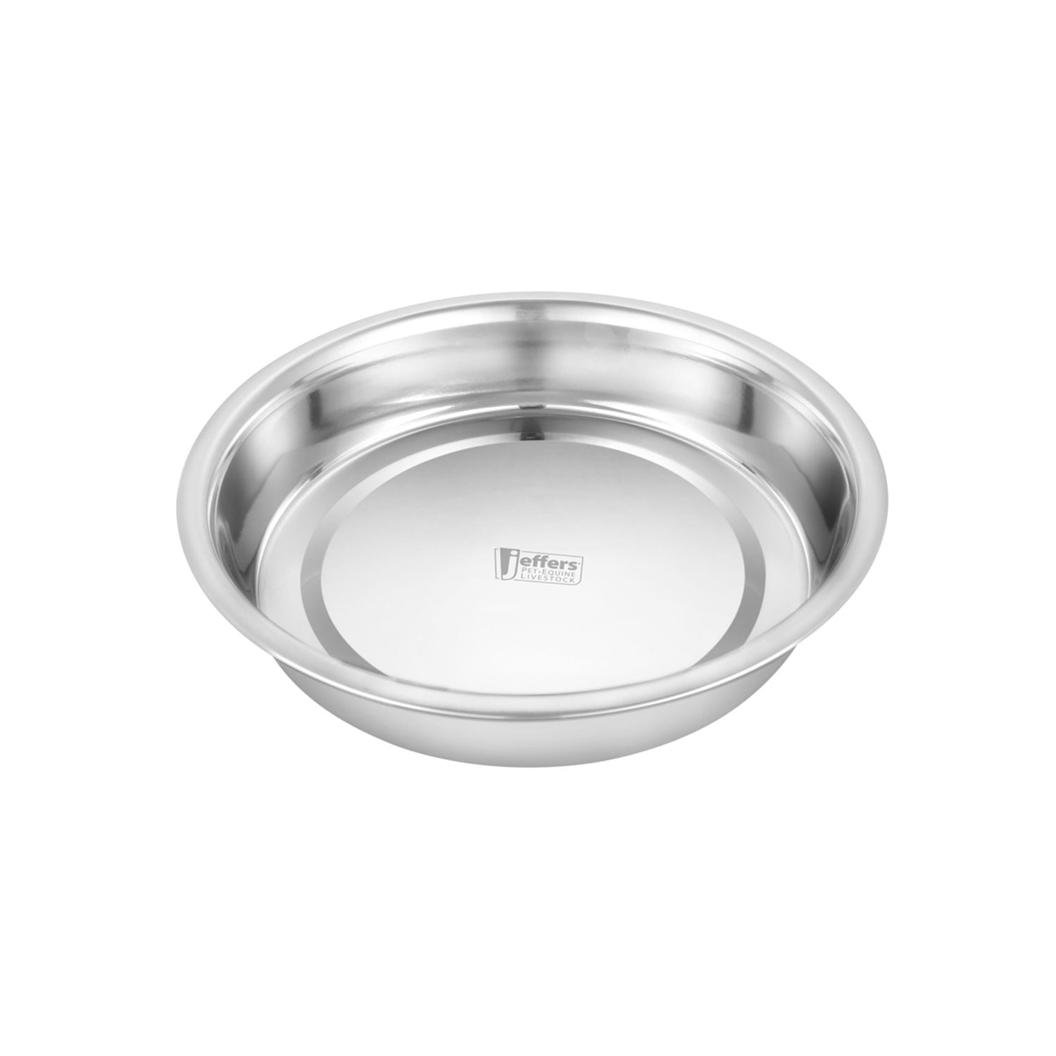 Jeffers Heavy Weight Stainless Steel Pet Bowls - Durable Pet Food & Water Dish, Chew-Resistant, Dishwasher Safe