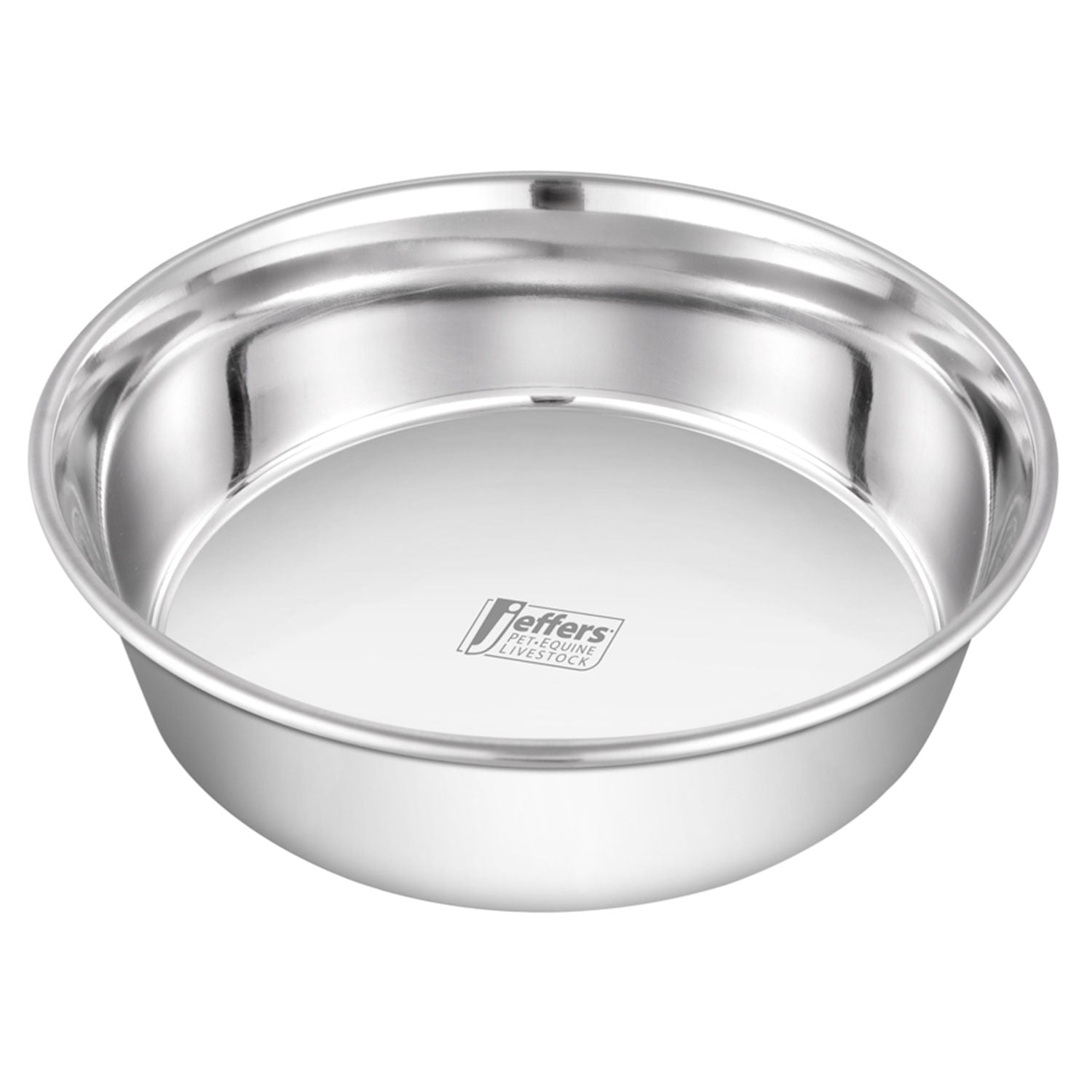 Jeffers Heavy Weight Stainless Steel Pet Bowls - Durable Pet Food & Water Dish, Chew-Resistant, Dishwasher Safe