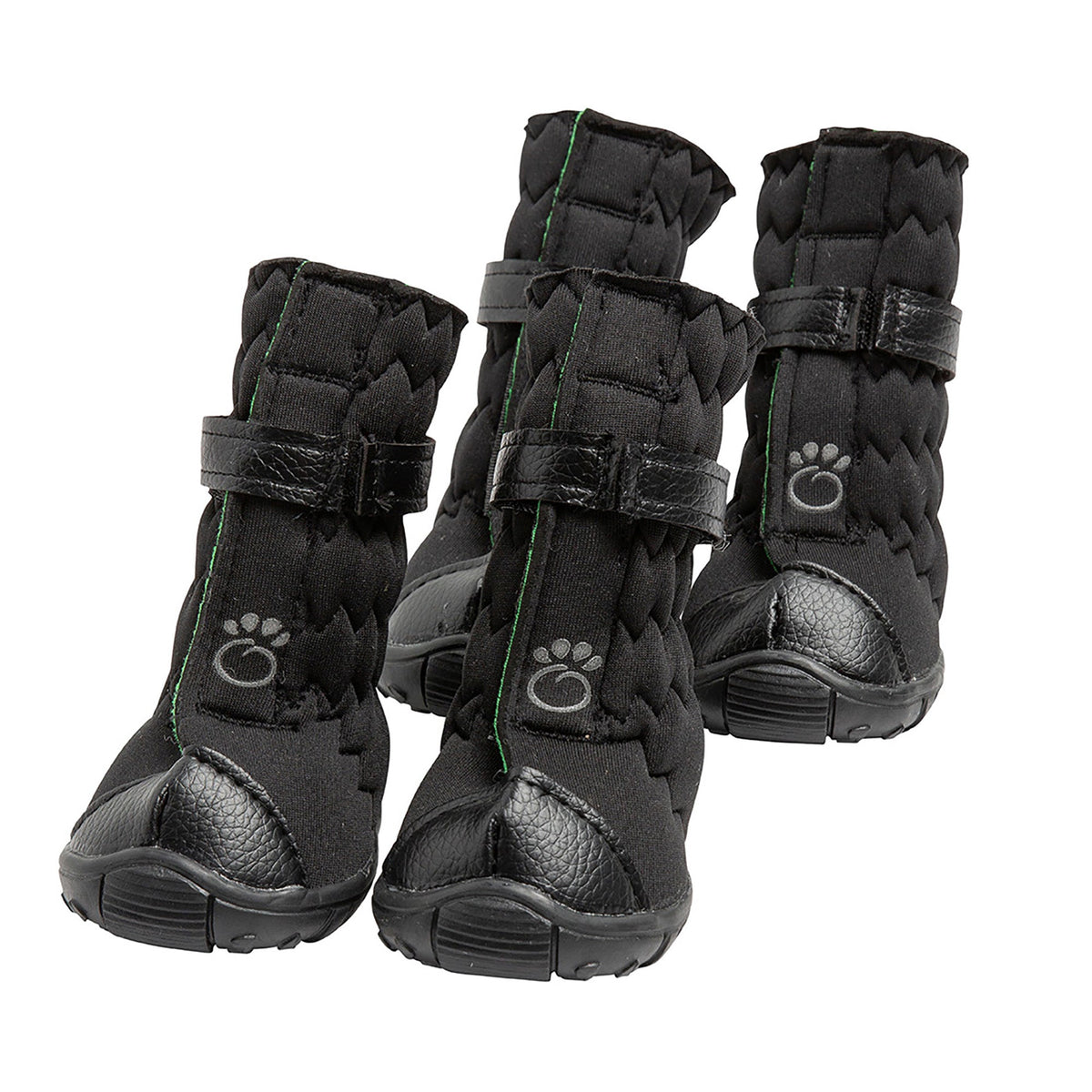 Elasto-Fit Dog Boots - Black premium pet product