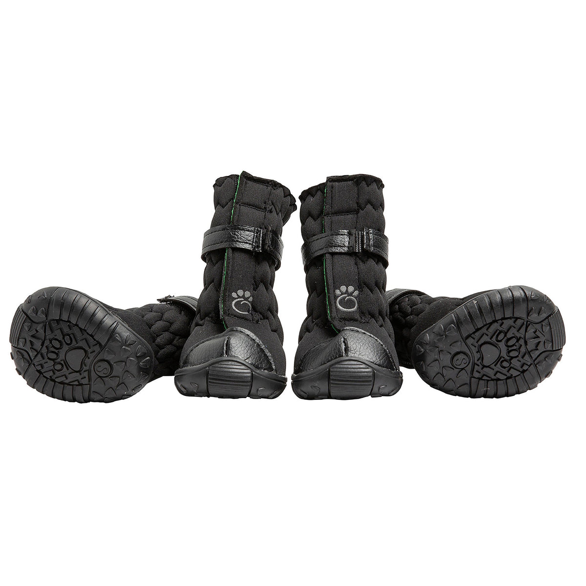 Elasto-Fit Dog Boots - Black premium pet product