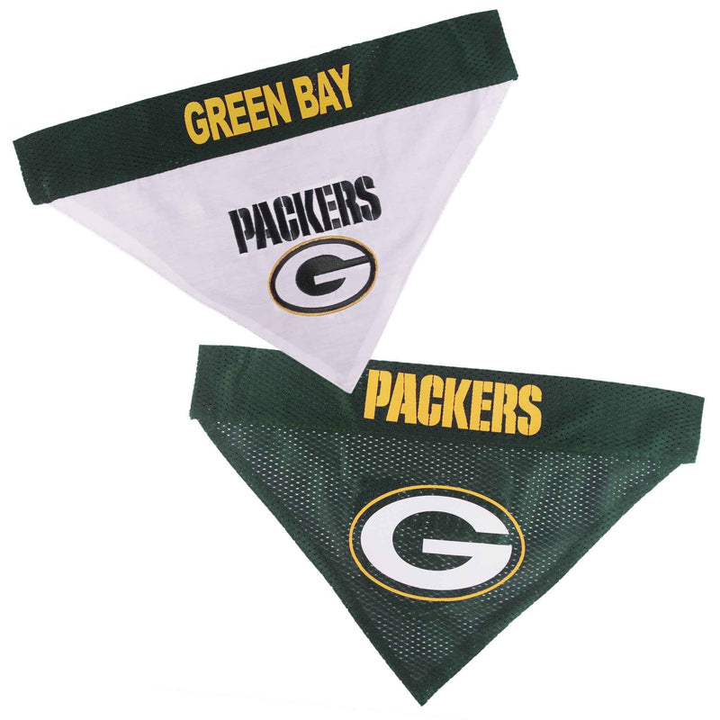 NFL Green Bay Packers Reversible Dog Bandana