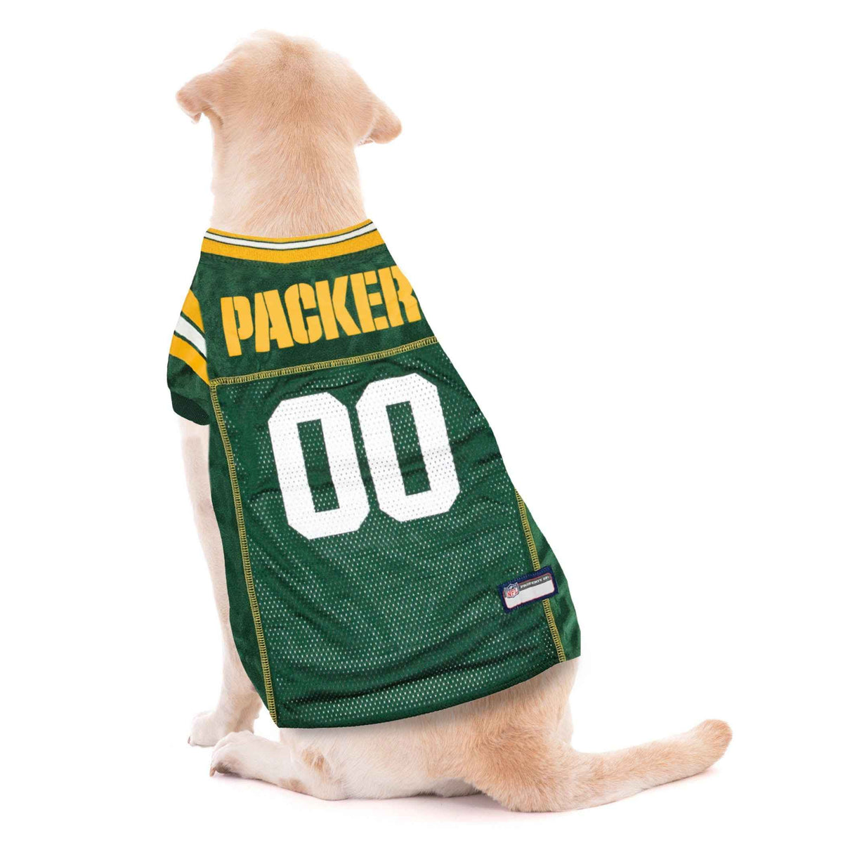 NFL Green Bay Packers Striped Mesh Pet Jersey