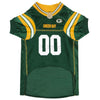 Green Bay Packers Pet Striped Jersey