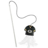 GREEN BAY PACKERS TEAM JERSEY WAND WITH CAT NIP