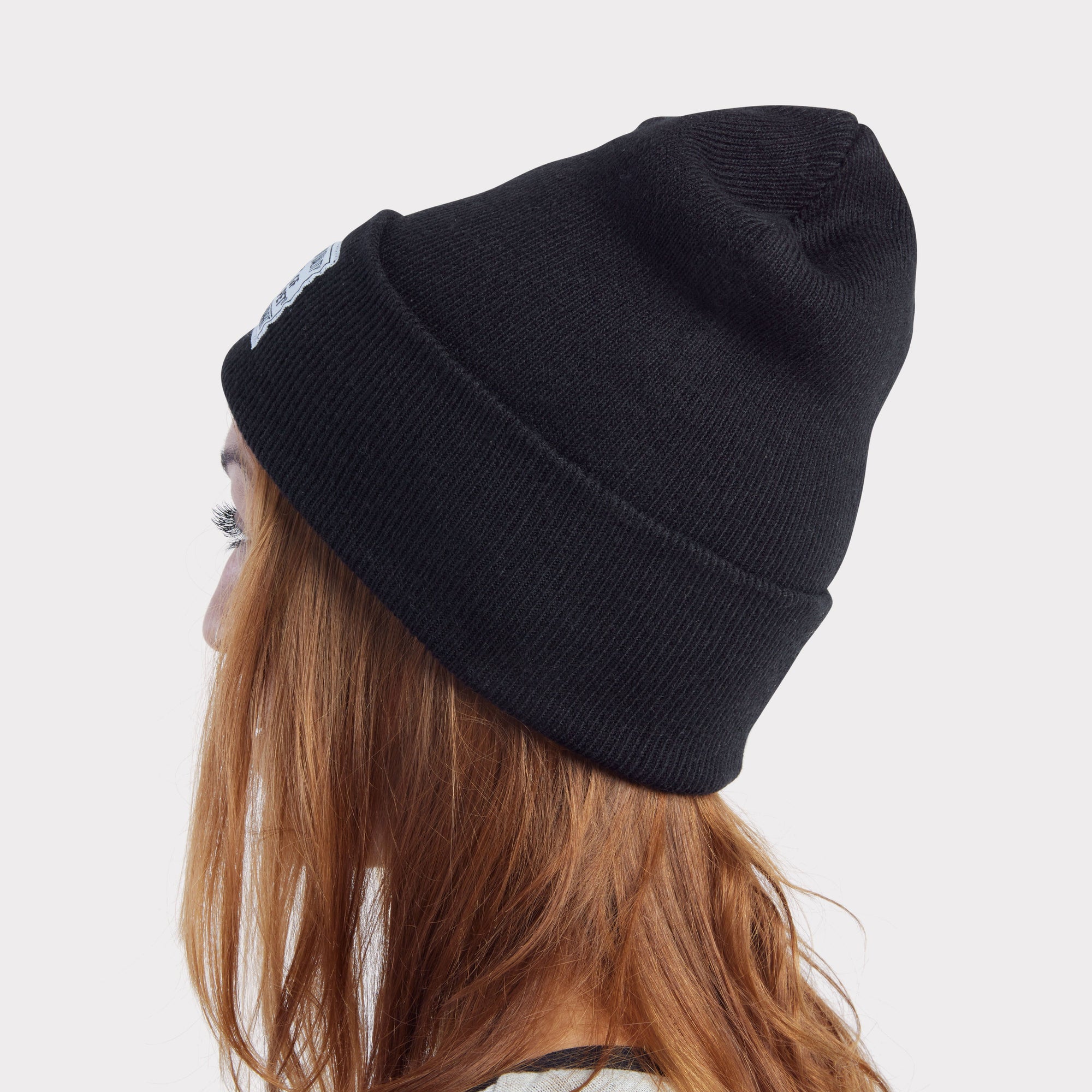 Human Logo Beanie - Black premium pet product