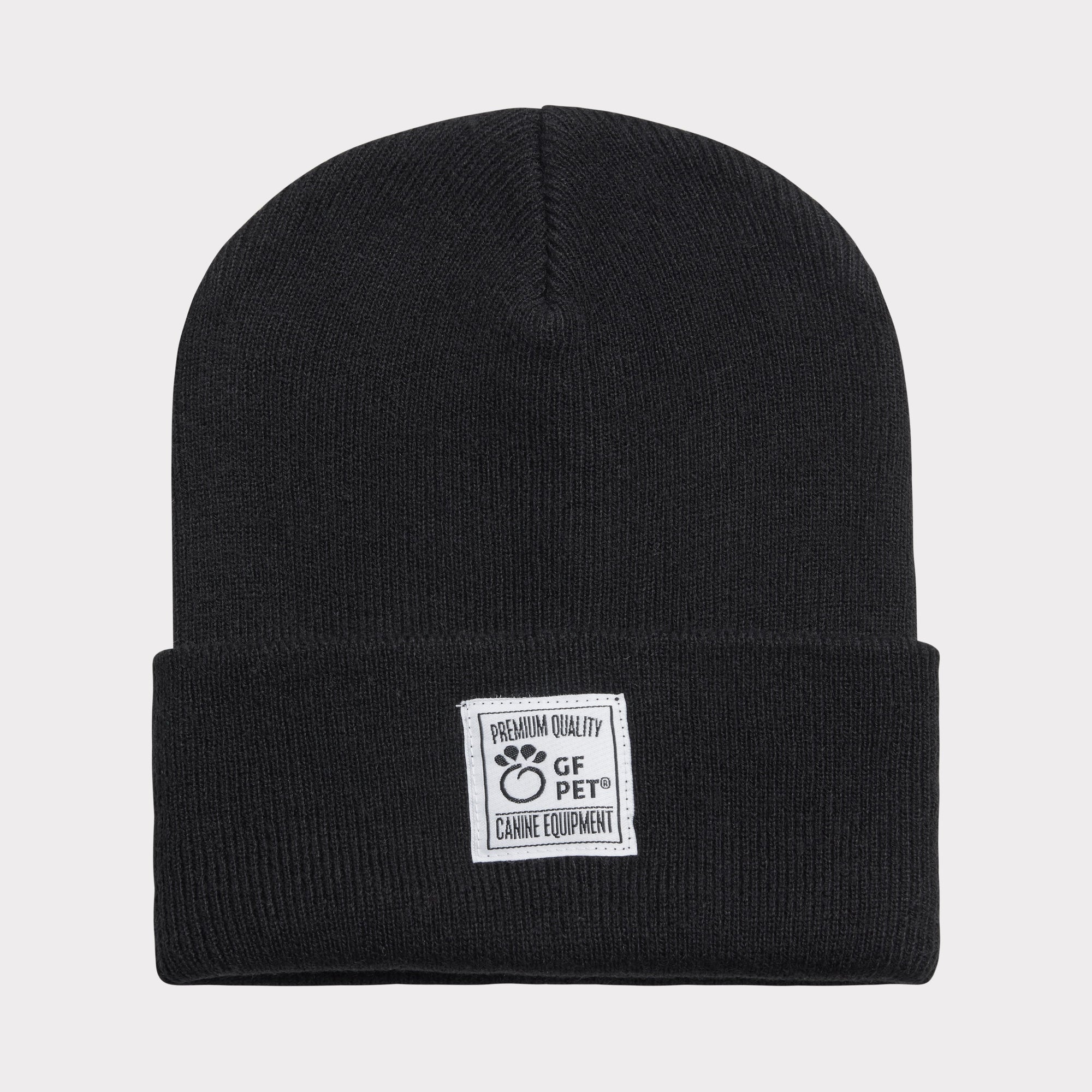 Human Logo Beanie - Black premium pet product
