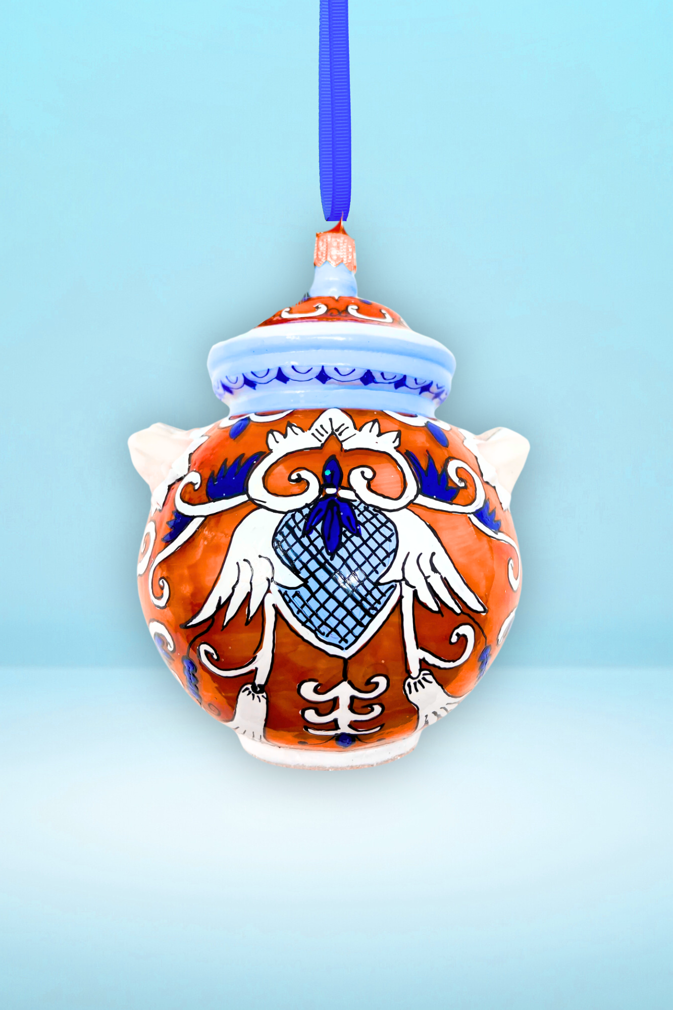 Genino Cookie Jar Polish Glass Ornament