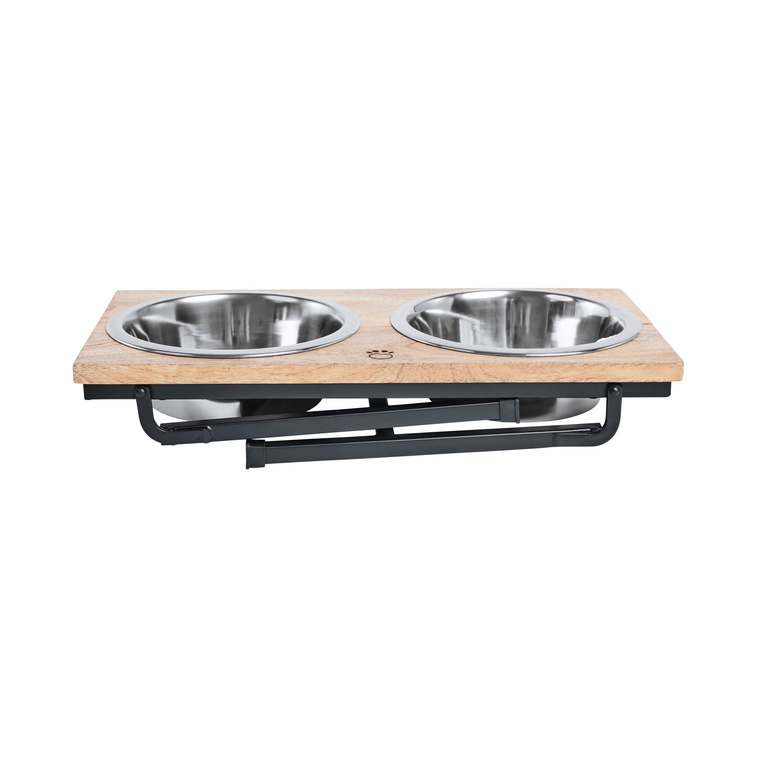 Wood & Metal Elevated Feeder premium pet product