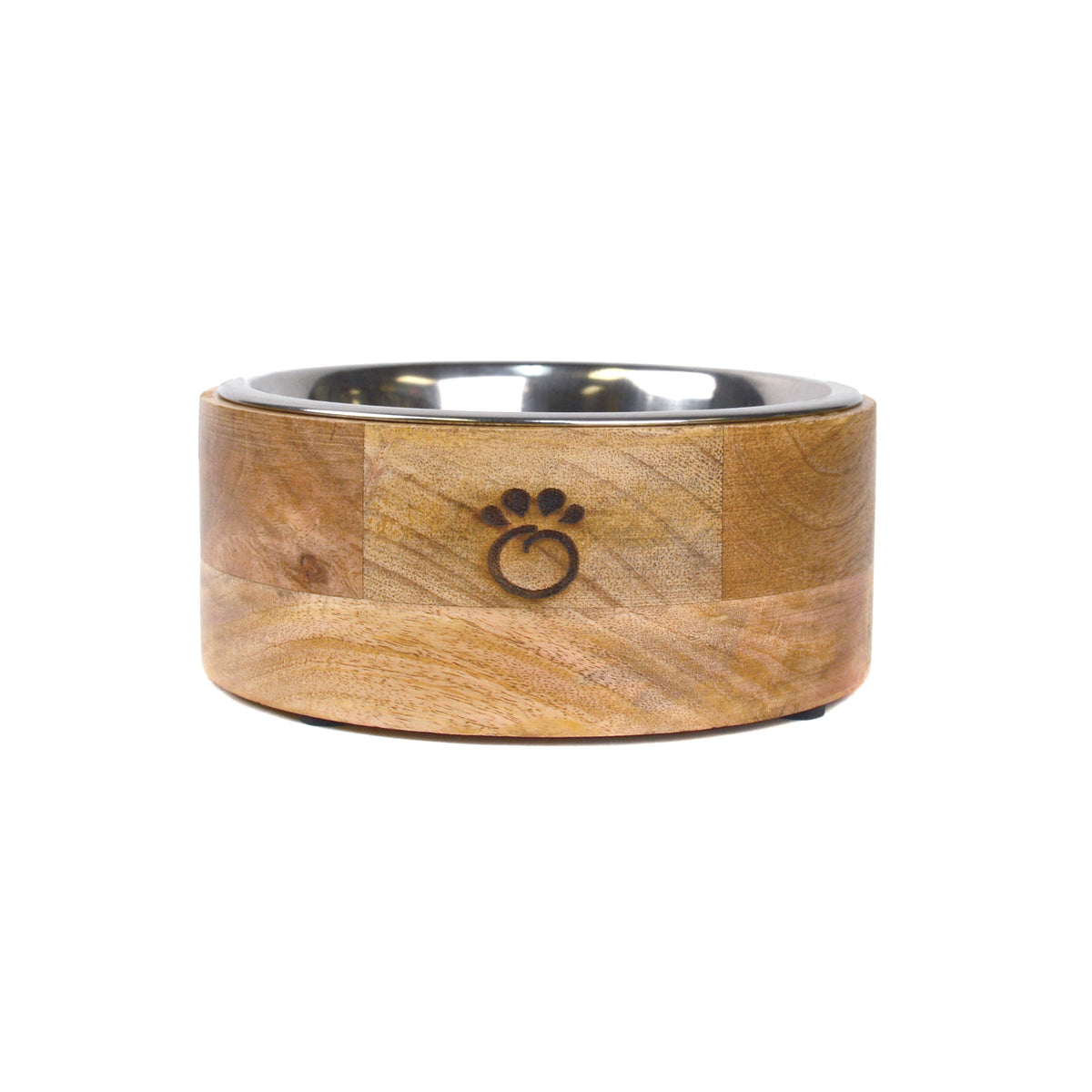 Mango Wood Bowl Single premium pet product