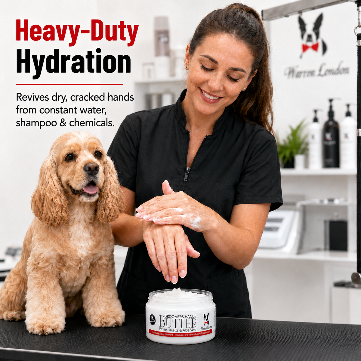 Groomers Hands Butter - Leave-In Hand Moisturizer | HT Animal Supply
