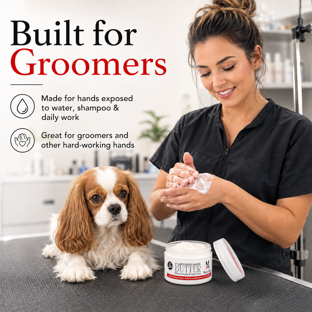 Groomers Hands Butter - Leave-In Hand Moisturizer | HT Animal Supply