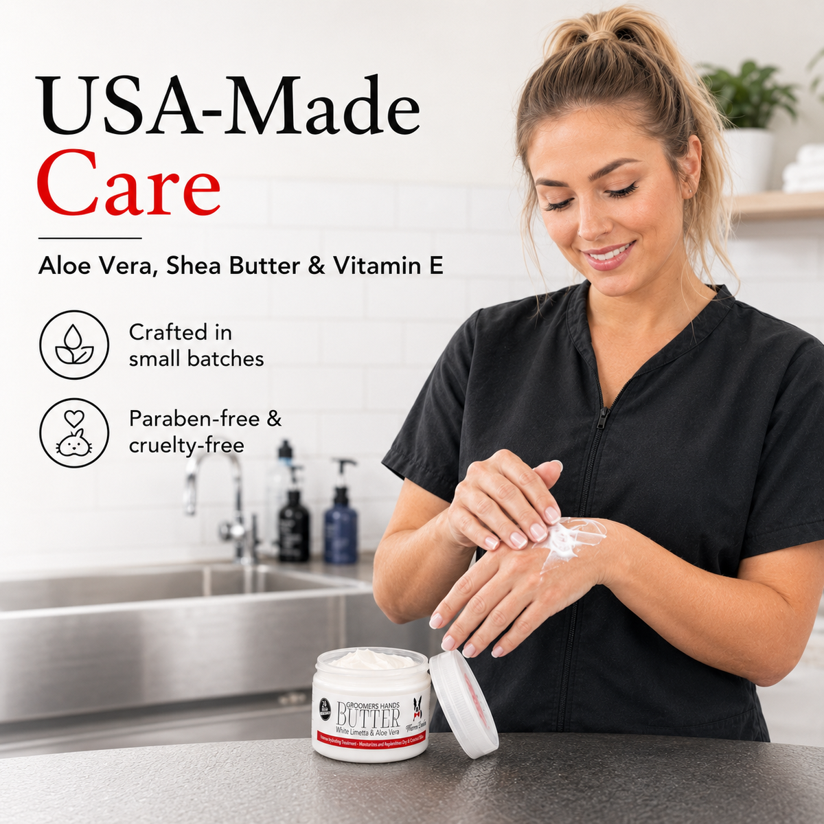 Groomers Hands Butter - Leave-In Hand Moisturizer | HT Animal Supply