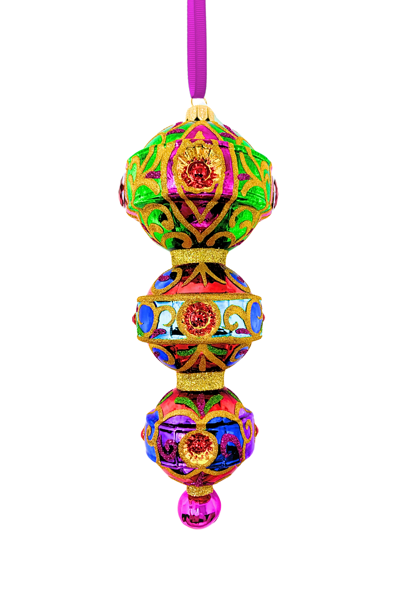 Giada Italiana Glass Christmas Ornament