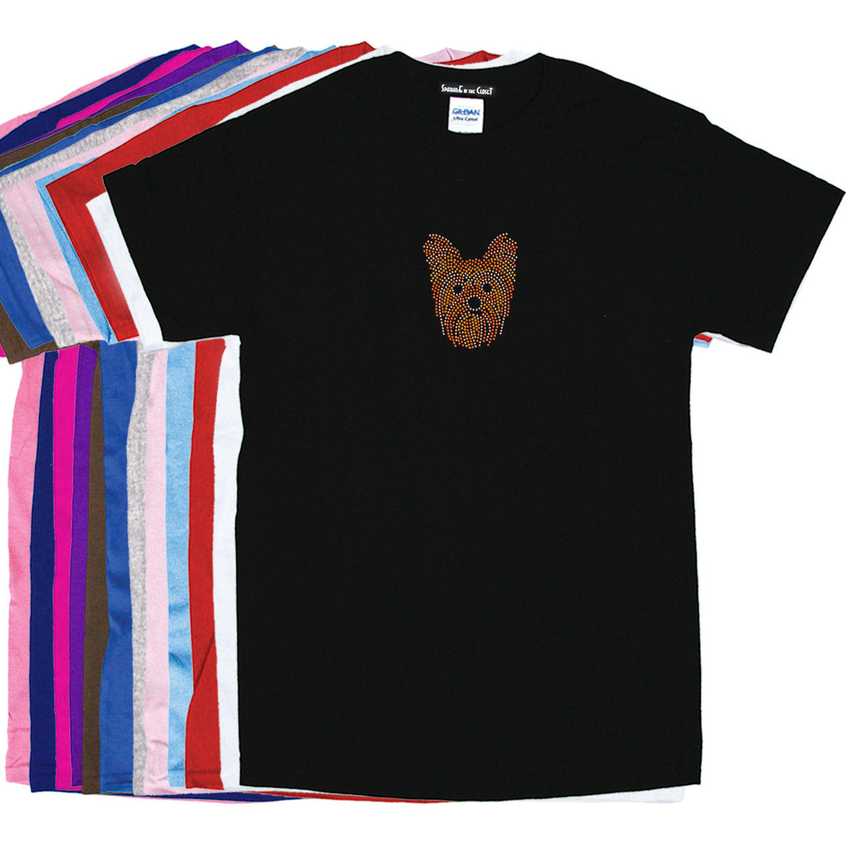 Yorkie Face 2 - Womens T-shirt