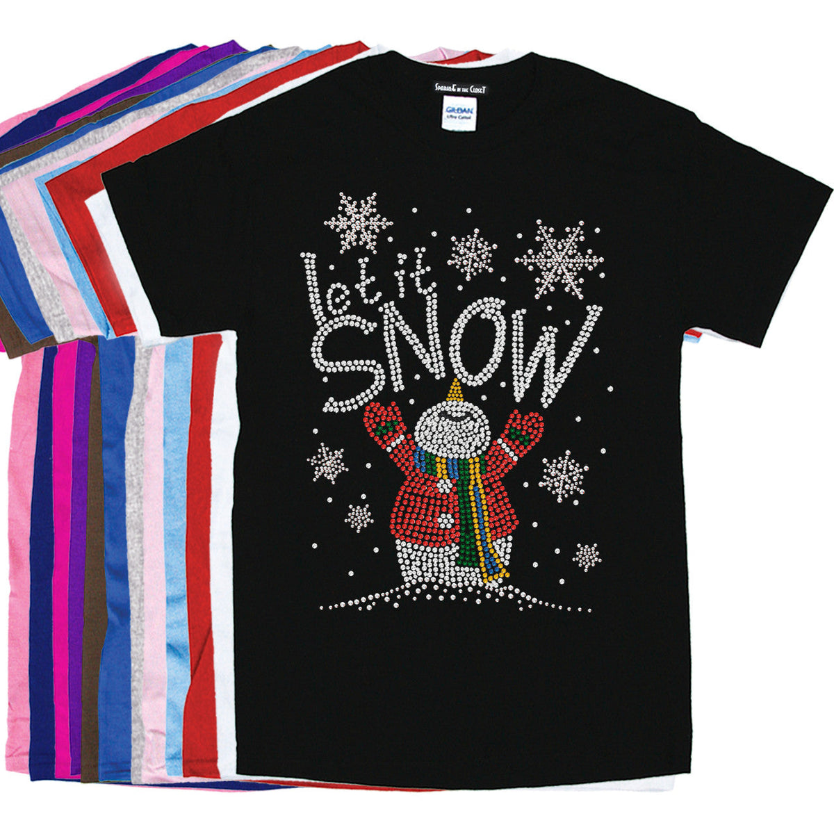 Let it Snow Snowman - Womens Tee