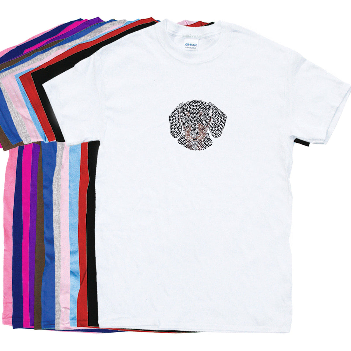 Dachshund Face - Womens T-shirt