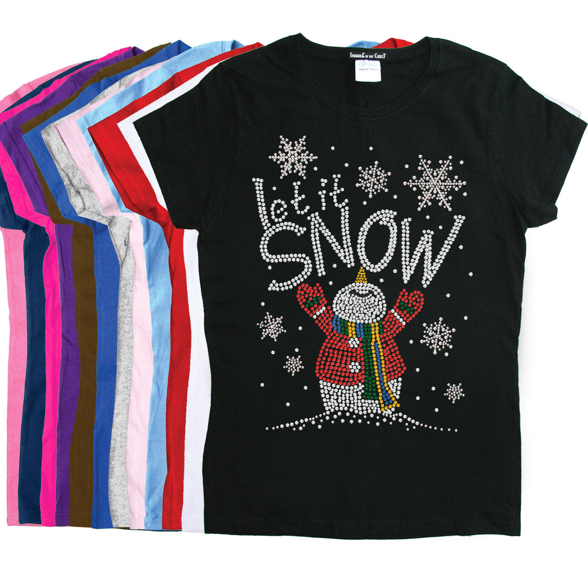Let it Snow Snowman - Womens Tee