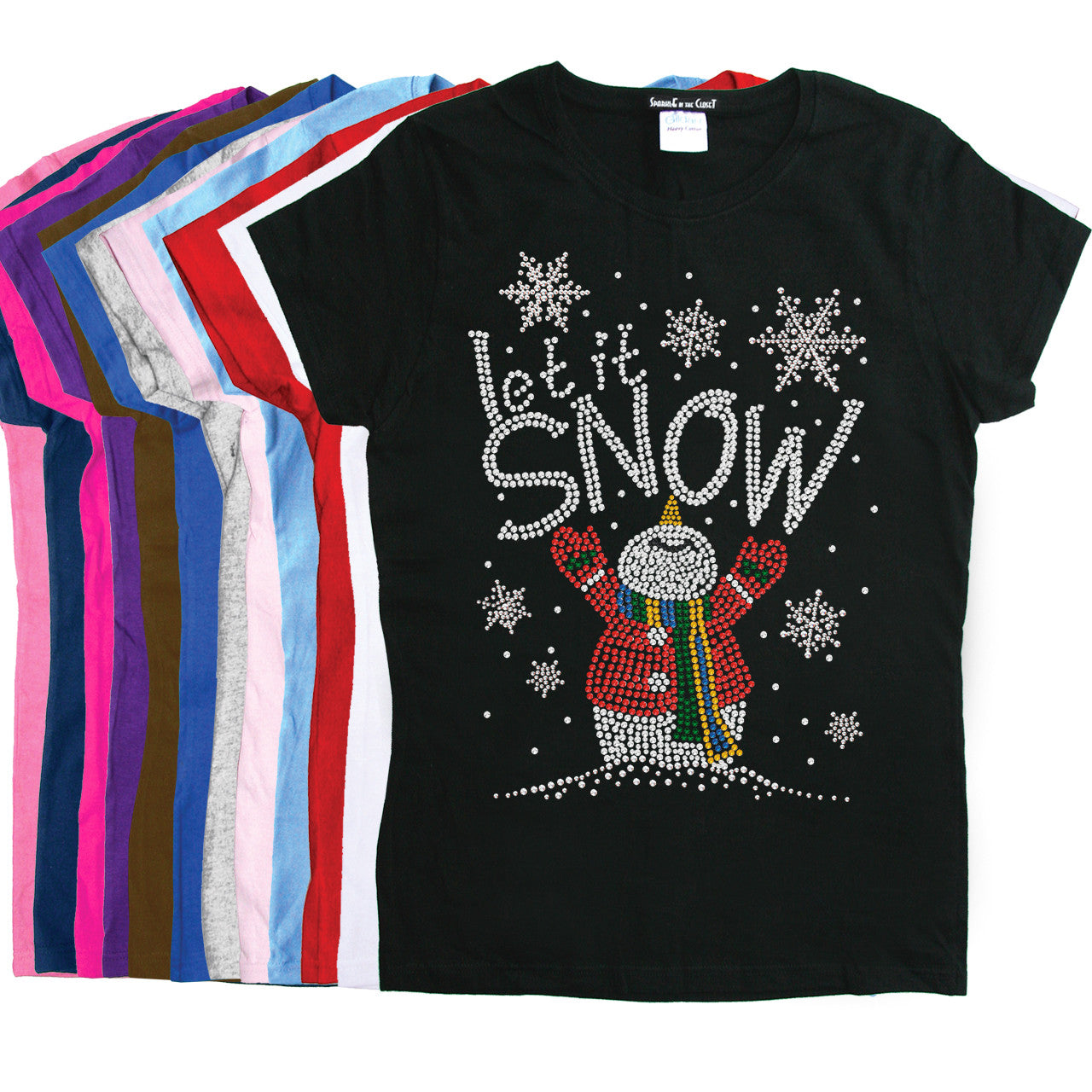 Let it Snow Snowman - Womens Tee