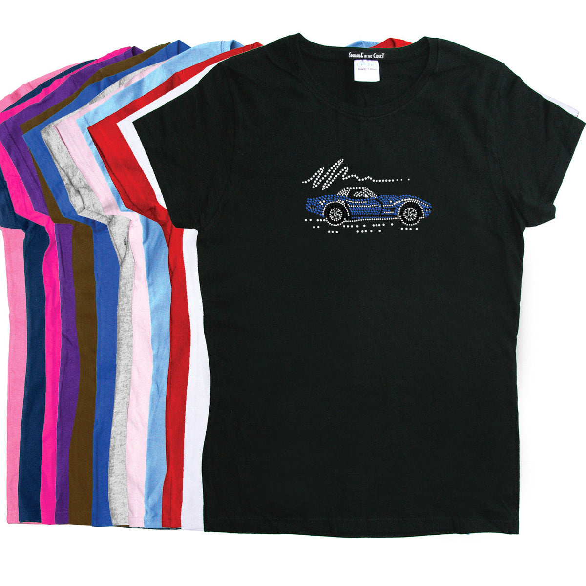 Blue Corvette - Womens T-shirt