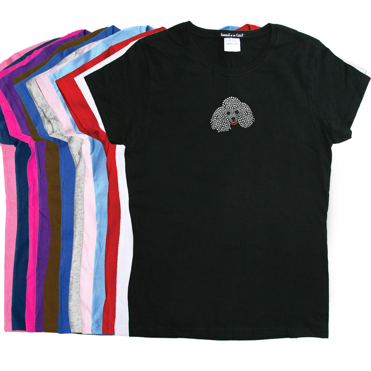 Poodle Face - Womens T-shirts