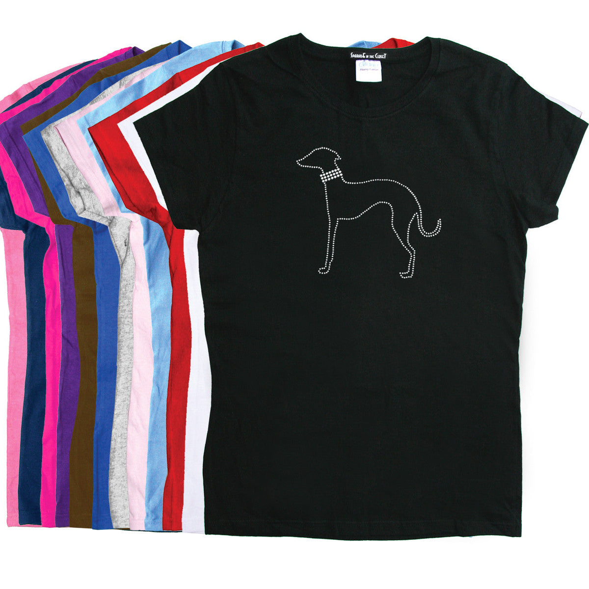 Greyhound (Outline) - Womens T-shirt