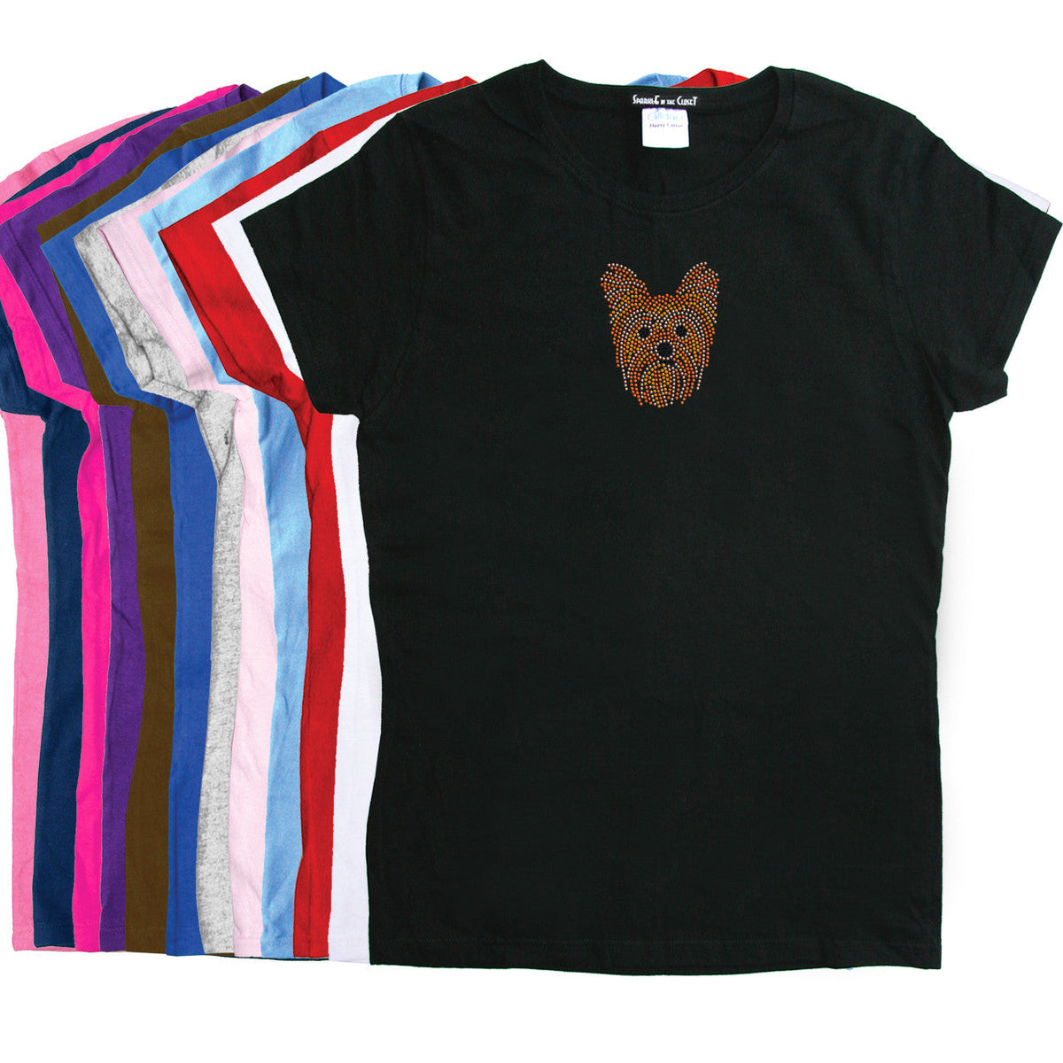 Yorkie Face 2 - Womens T-shirt