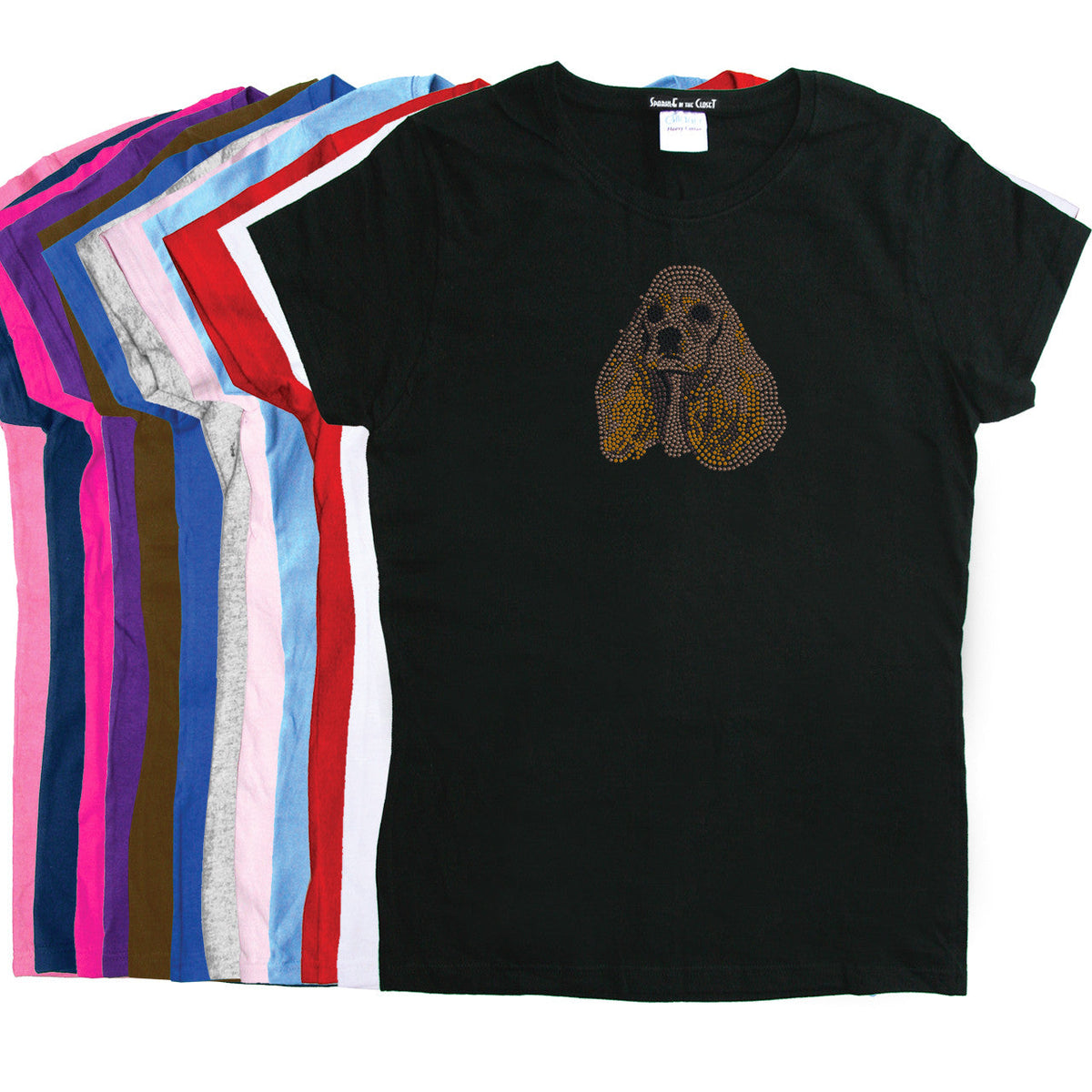 Cocker Spaniel Face - Womens T-shirt