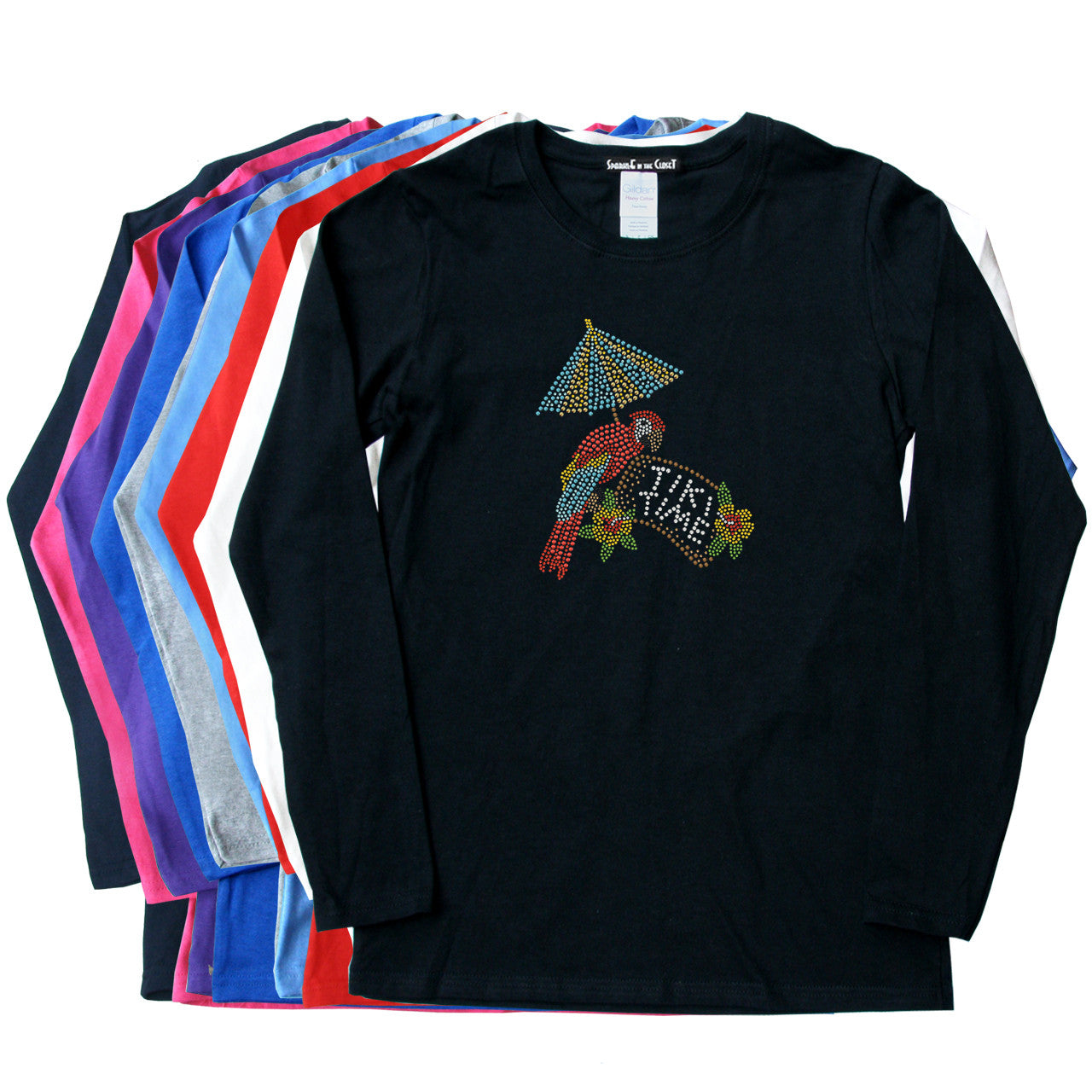 Tiki Time Parrot - Women's Tee