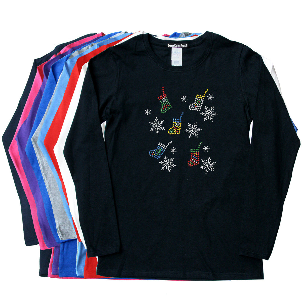 Stockings & Snowflakes - Womens Tee