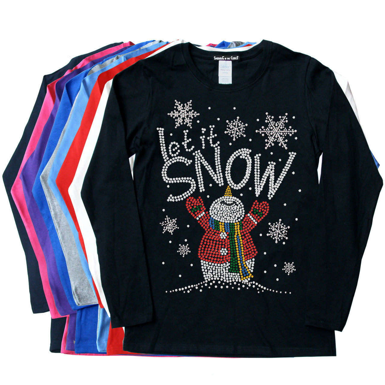 Let it Snow Snowman - Womens Tee