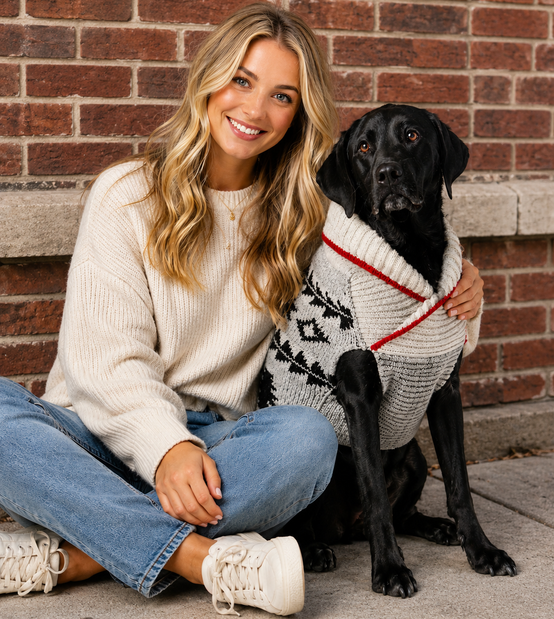 Chilly Dog Jackson Wool Dog Sweater