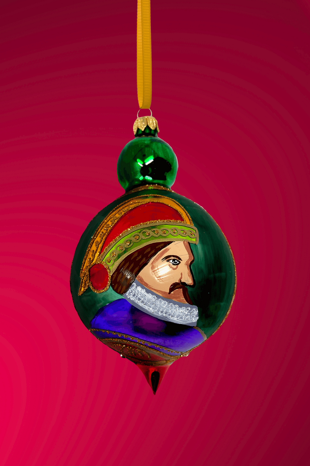 Giuliano Sicilian Carretto Glass Bauble