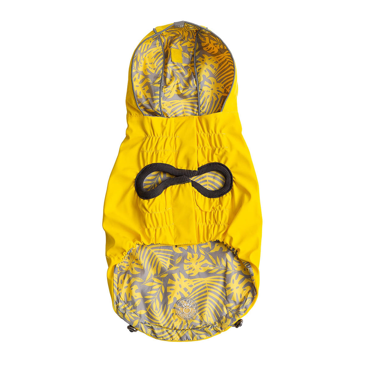 Reversible Elasto-Fit Raincoat - Yellow premium pet product