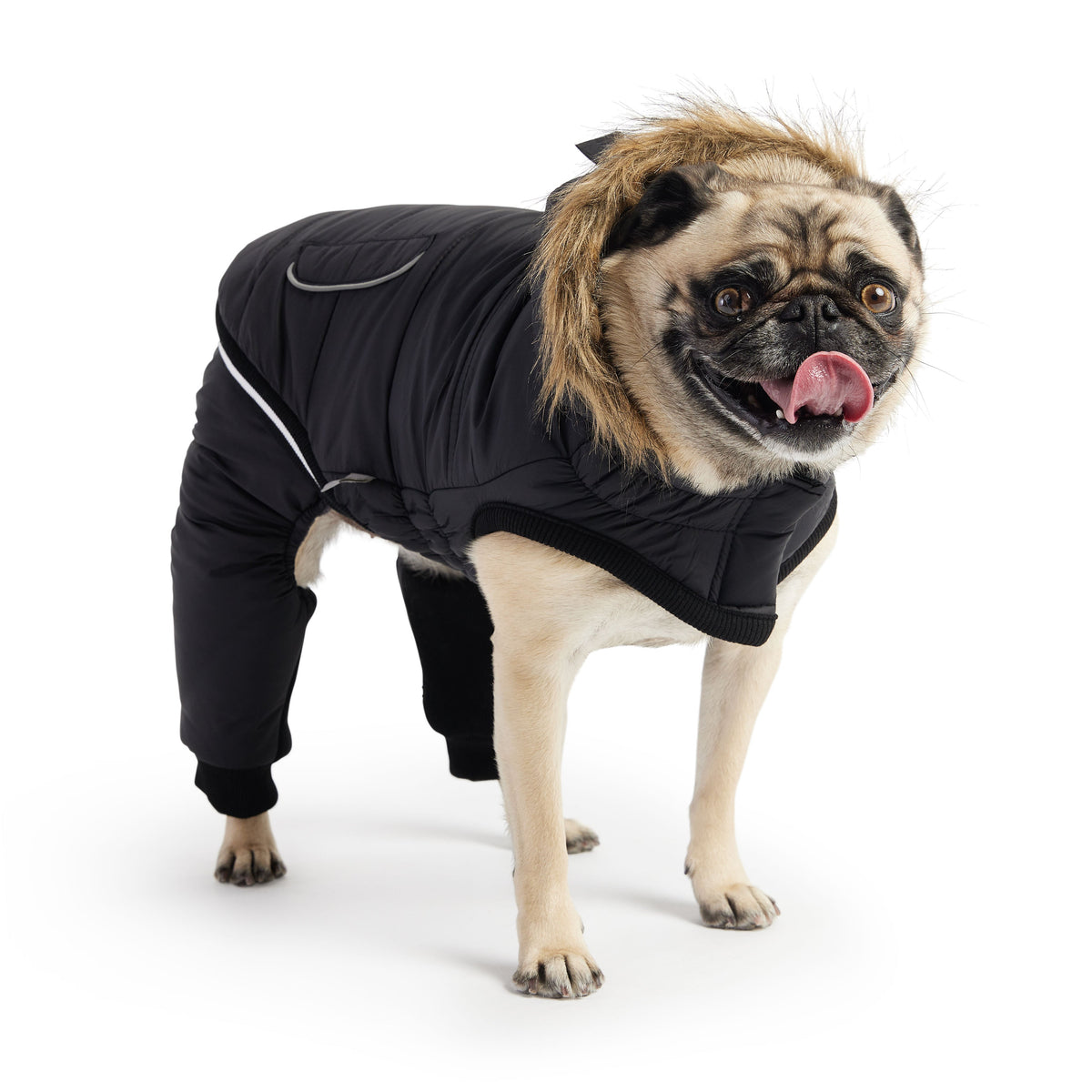 Creekside Snowsuit - Black premium pet product
