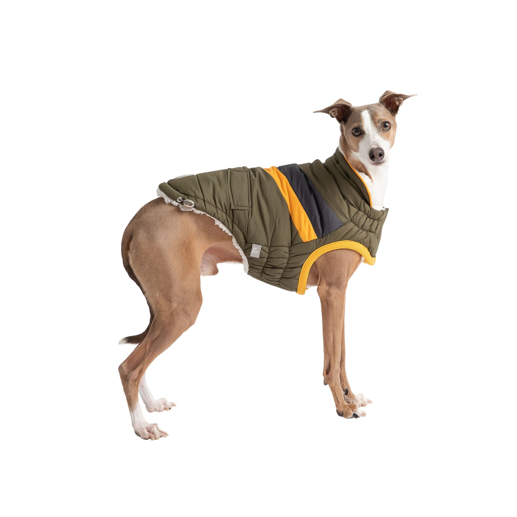Alpine Puffer - Dark Khaki premium pet product