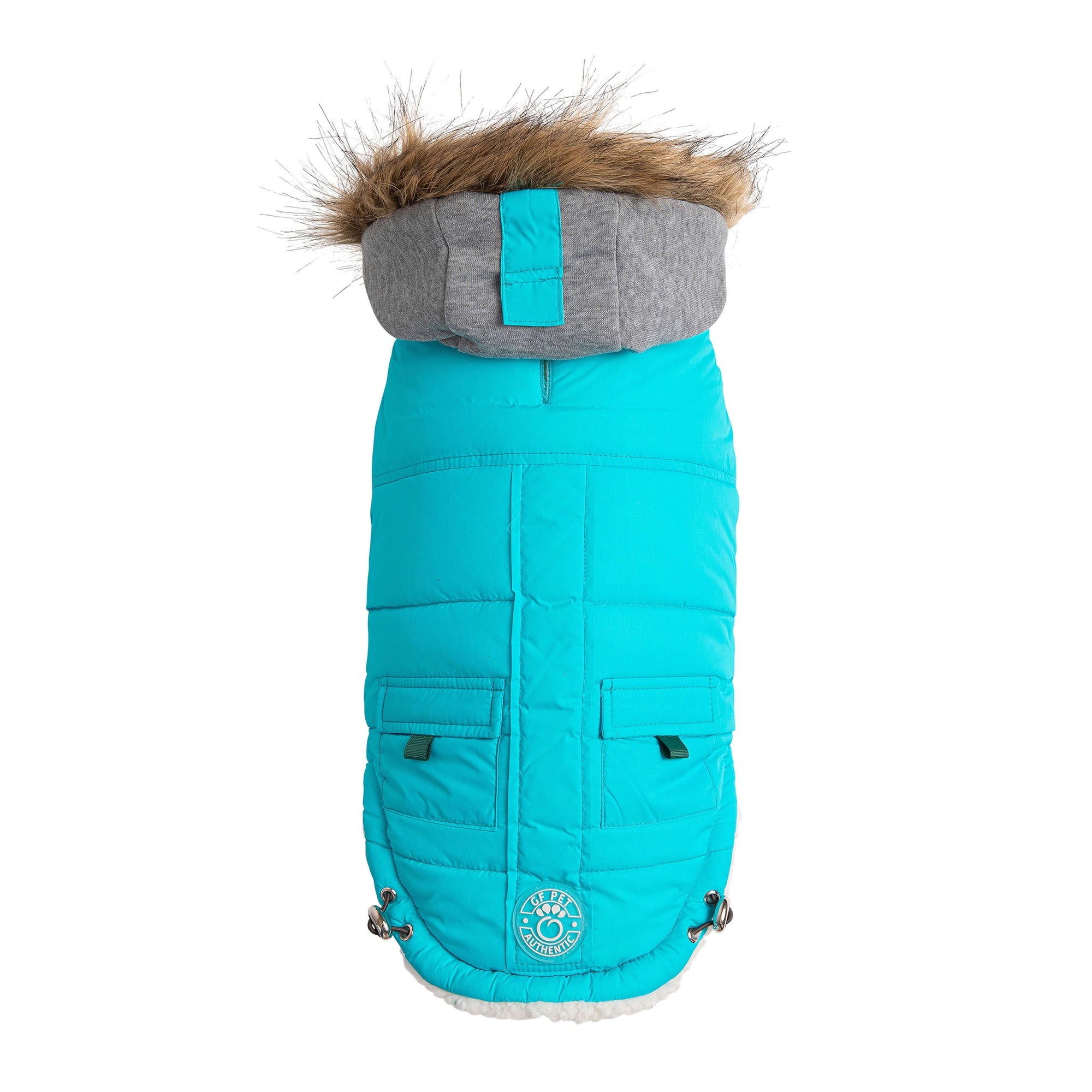 Winter Sailor Parka - Aqua premium pet product