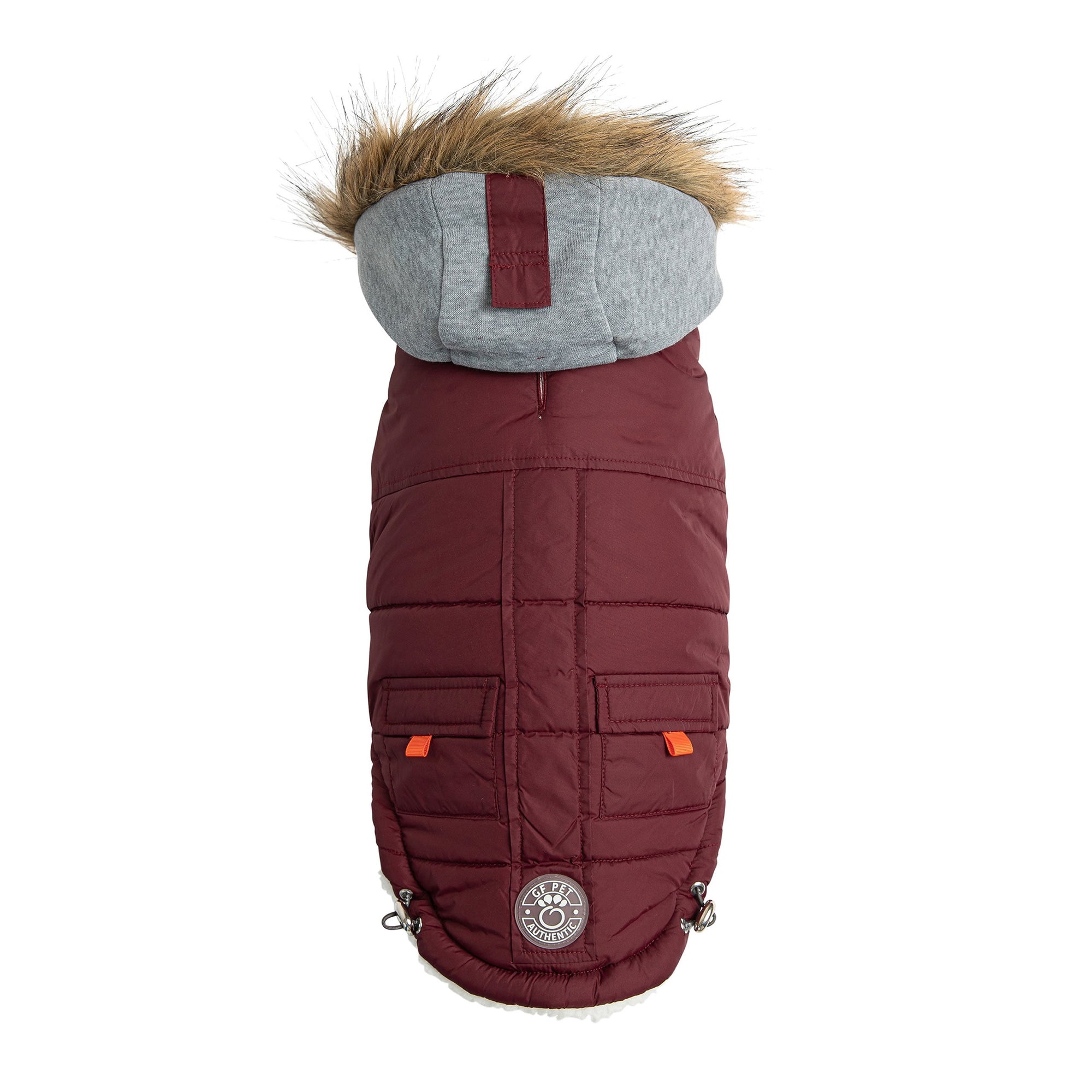 Winter Sailor Parka - Burgundy premium pet product