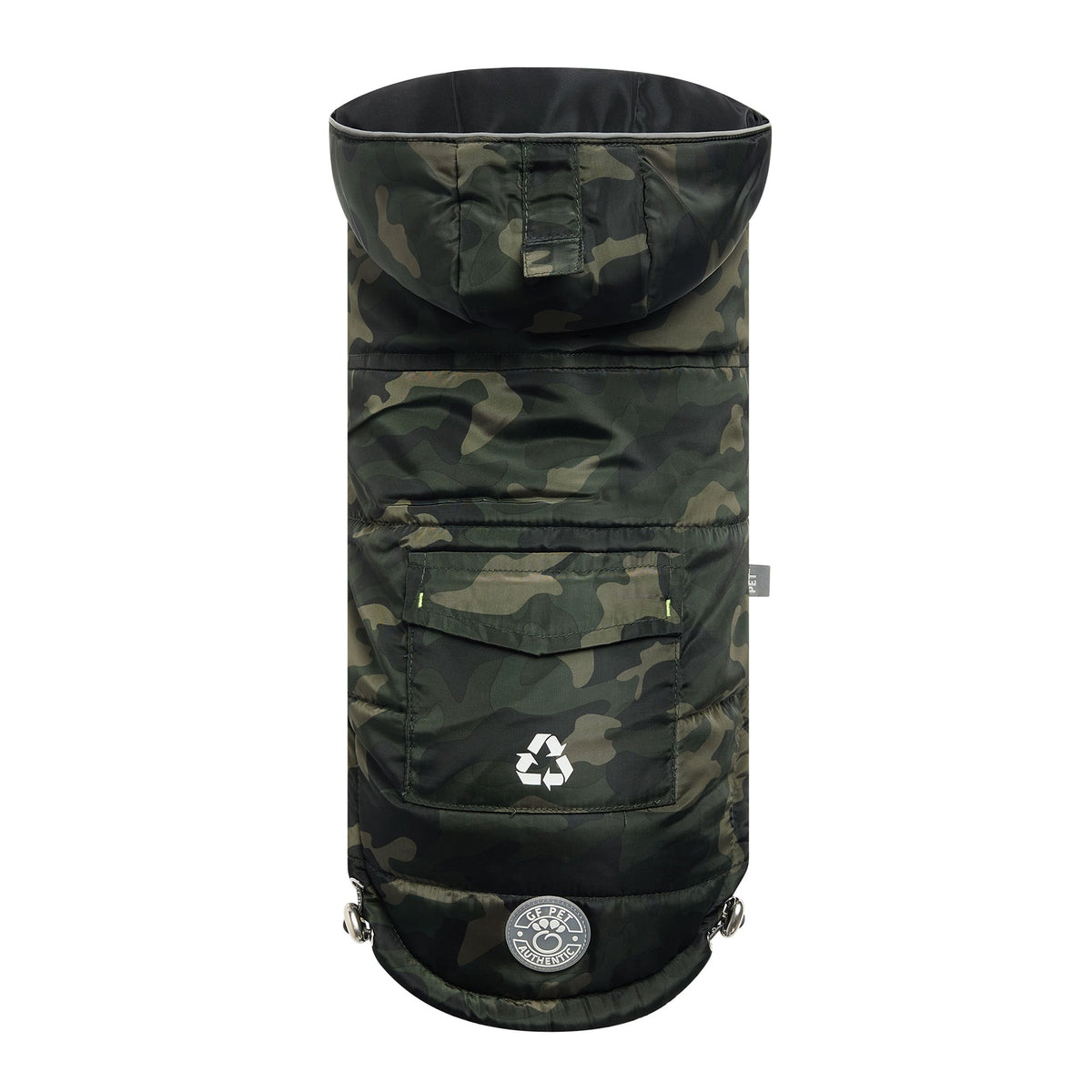 Recycled Parka - Camouflage premium pet product