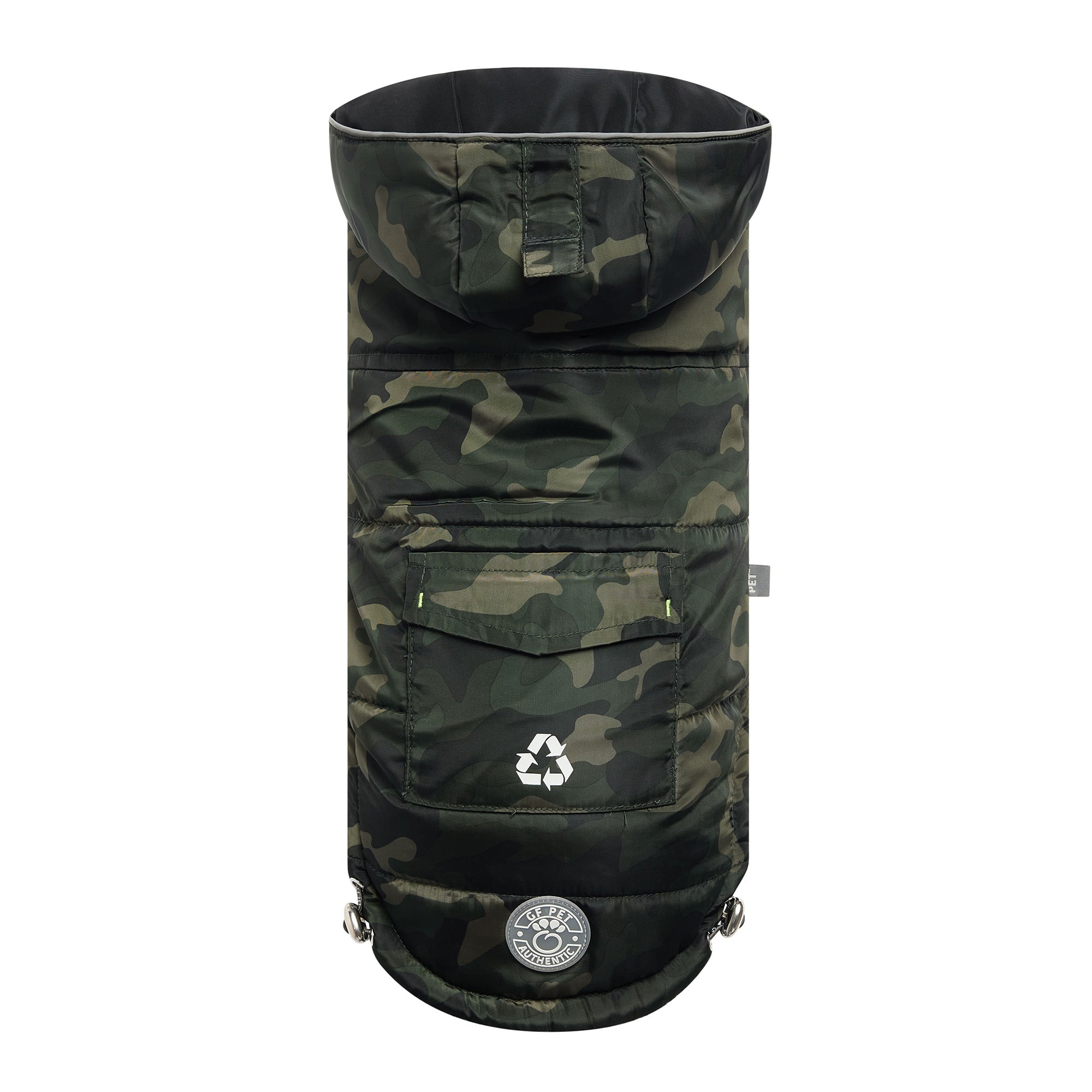 GF Pet.us Recycled Parka - Camouflage Polyester pet supplies