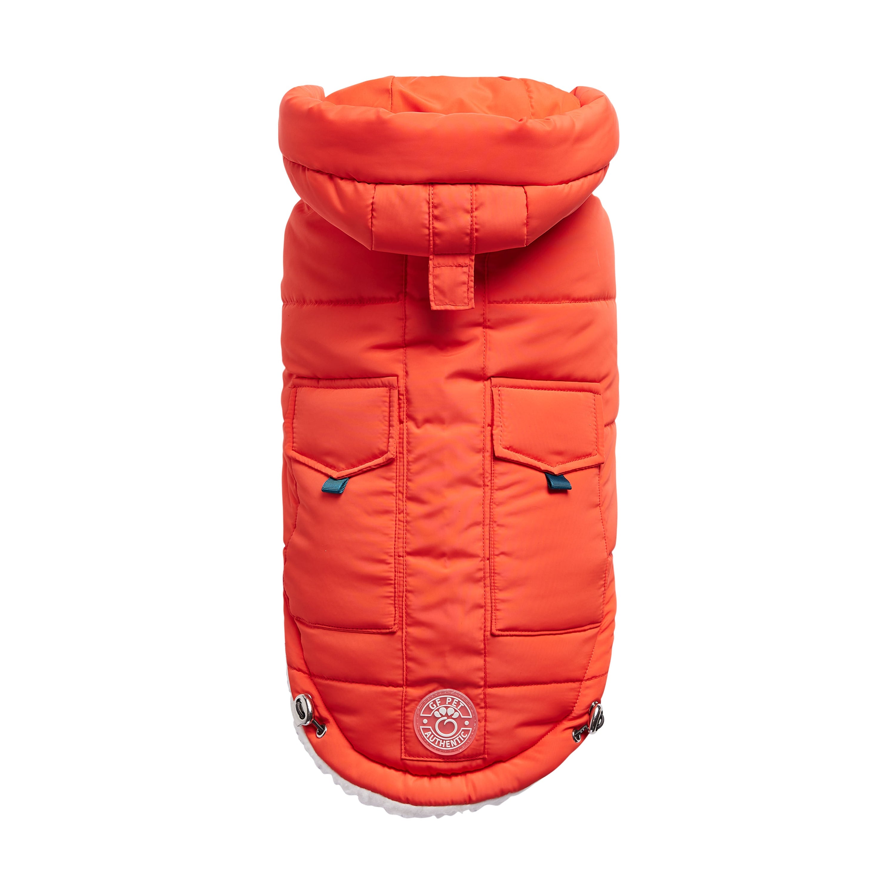 The Puff Parka - Orange premium pet product