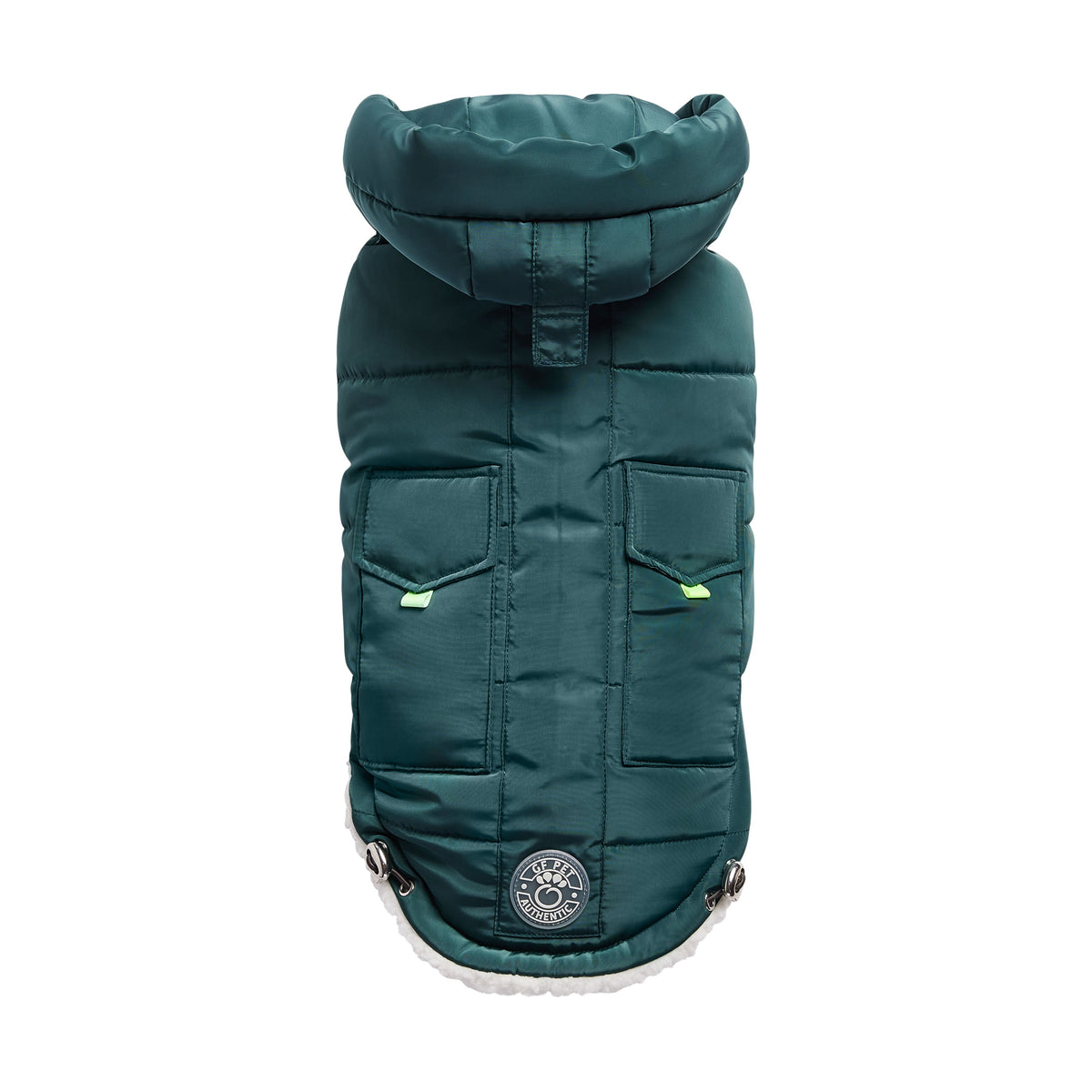 The Puff Parka - Teal premium pet product