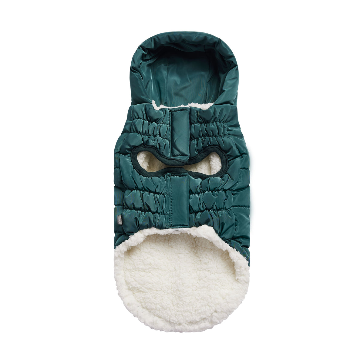 The Puff Parka - Teal premium pet product