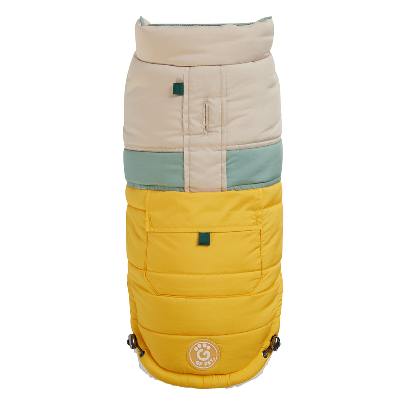 Camplife Puffer - Yellow premium pet product