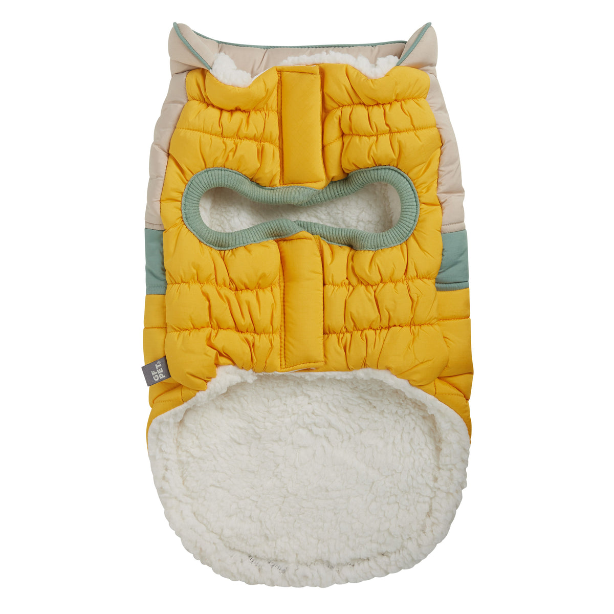 Camplife Puffer - Yellow premium pet product
